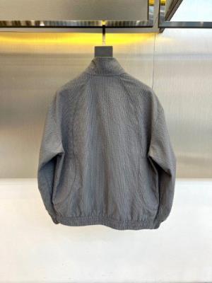 wholesale quality zegna suede leather coat model no. 32